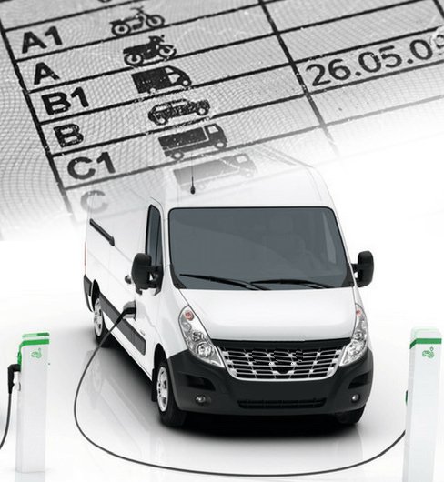 Las furgonetas eléctricas e híbridas de hasta 4.250 kg
