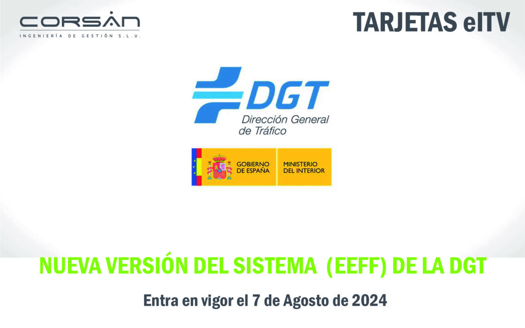 NUEVA VERSIÓN DEL SISTEMA (EEFF) DE LA DGT